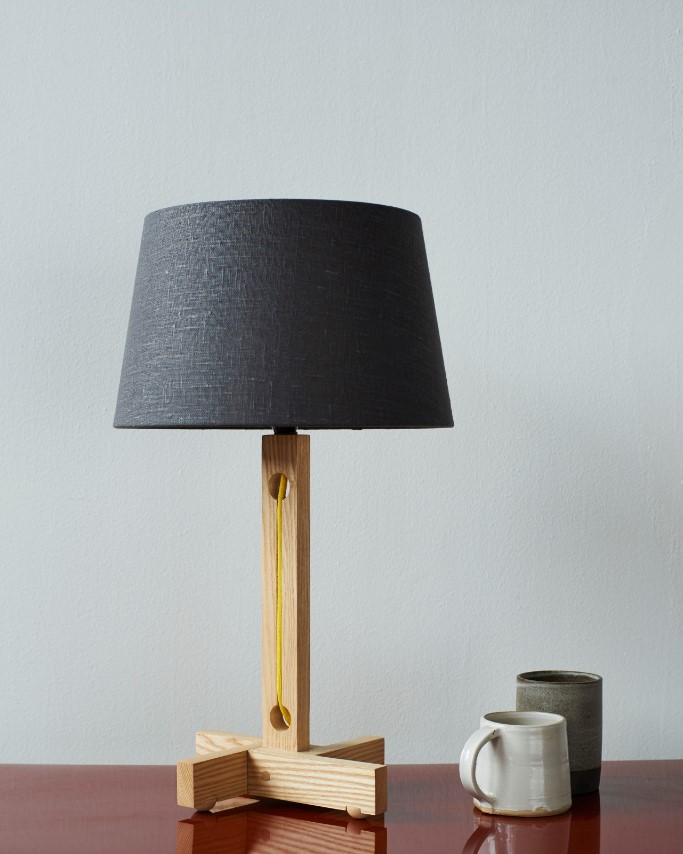 Mark Lowe Table Lamp Black Shade